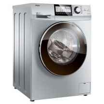 Haier/海尔 XQG80-B1226S 水晶系列滚筒洗衣机 8公斤 全自动变频 银灰 1级能效