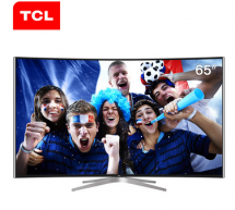 TCL曲面LED液晶电视机L65C1-CUD