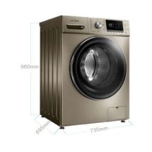 美的滚筒洗衣机MD80-1405DQCG